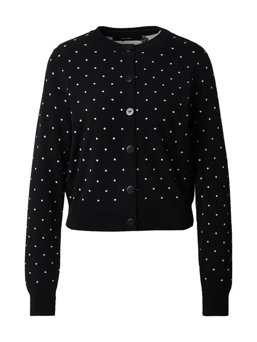 VERO MODA Cardigan 'VMSABA'  sort / hvid