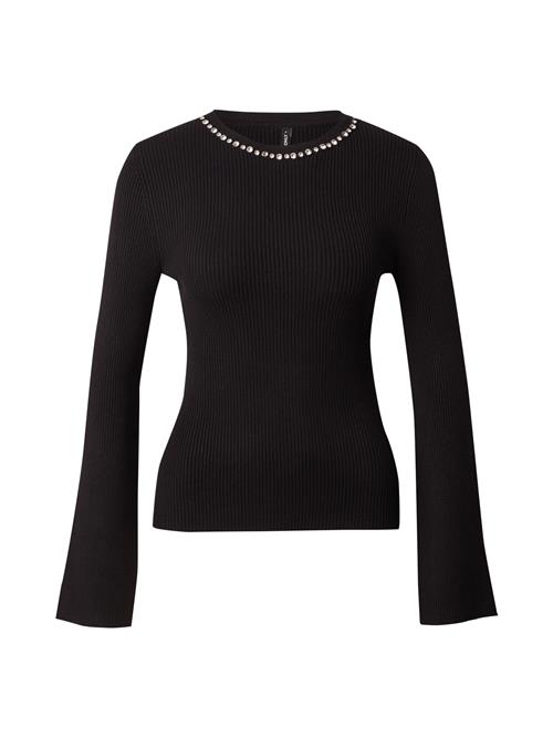 ONLY Pullover 'ONLNATASCHA'  sort / sølv