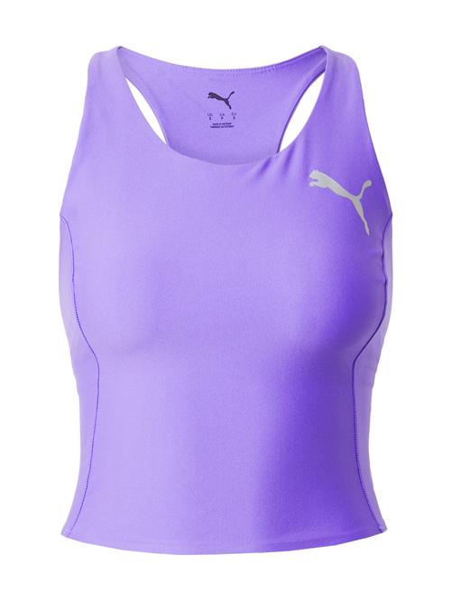 PUMA Sportsoverdel 'Raceday'  sølvgrå / lilla