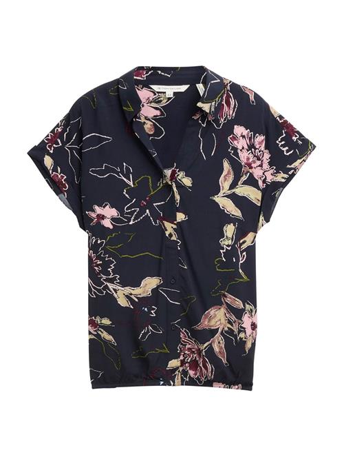 Tom Tailor Women + Bluse  navy / lysegul / lyserød / hvid