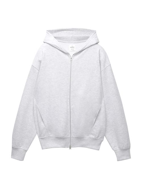 Se Pull&Bear Sweatjakke  lysegrå ved About You