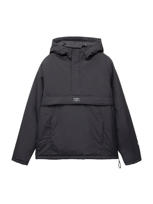 Pull&Bear Overgangsjakke  sort