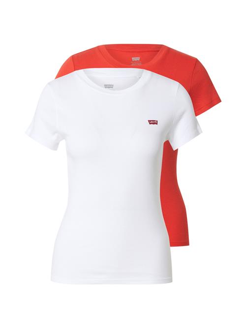 LEVI'S ® Shirts 'ESSENTIAL'  rød / hvid