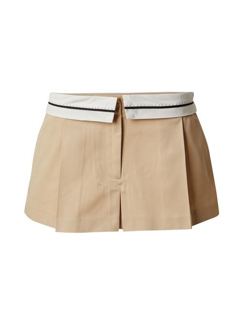 Monki Nederdel  beige / sort / hvid