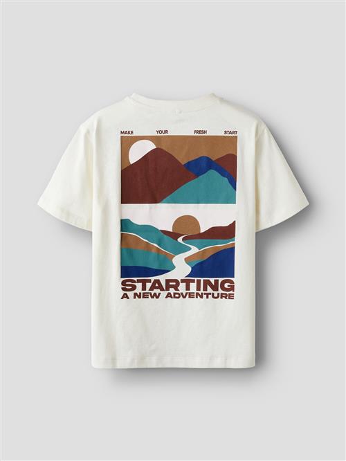 Se NAME IT T-shirt Kyle Egret hos SmartKidz