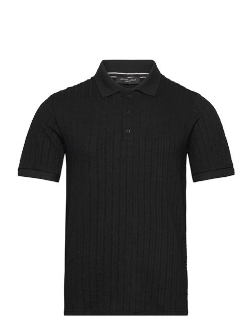 Se Twistedbbgonzales Polo T-Shirt Bruuns Bazaar Black ved Booztlet