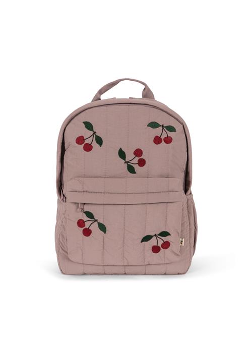 Konges Sløjd Juno Quiltet Rygsæk Twilight Mauve  Juno Quilted Backpack Midi Twilight Mauve One Size  Rød  One Size  kvinde