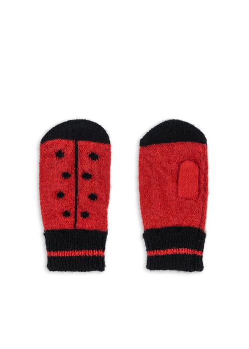 Konges Sløjd Ladybug Vanter Barbados Cherry  Ladybug Mittens Barbados Cherry 5-8 Y Wool Rød  5-8 år  kvinde