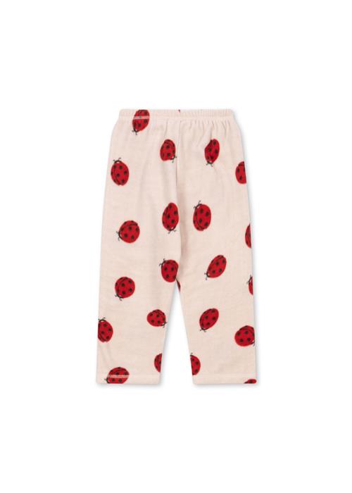 Konges Sløjd Tavi Fleece Pants Grs Ladybug Tavi Fleece Pants Grs Ladybug 18 months Fleece Hvid  18 måneder  kvinde