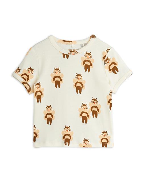 Mini Rodini GOTS Bees Aop Kortærmet T-shirt Offwhite  92/98 cm    92/98 cm  Unisex
