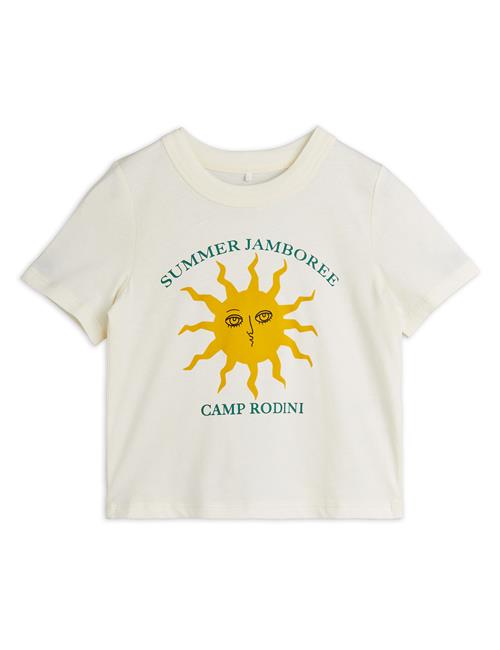 Mini Rodini GOTS Sun Sp Kortærmet T-shirt Offwhite  92/98 cm    92/98 cm  unisex