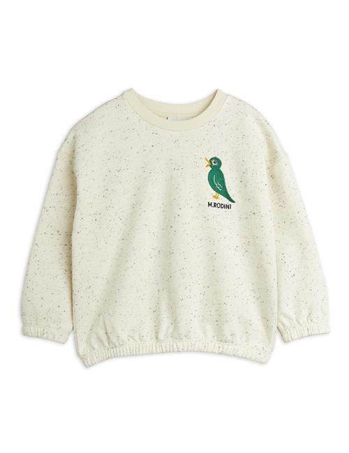 Mini Rodini GOTS Bird Emb Neps Sweatshirt Offwhite  80/86 cm    80/86 cm  Unisex