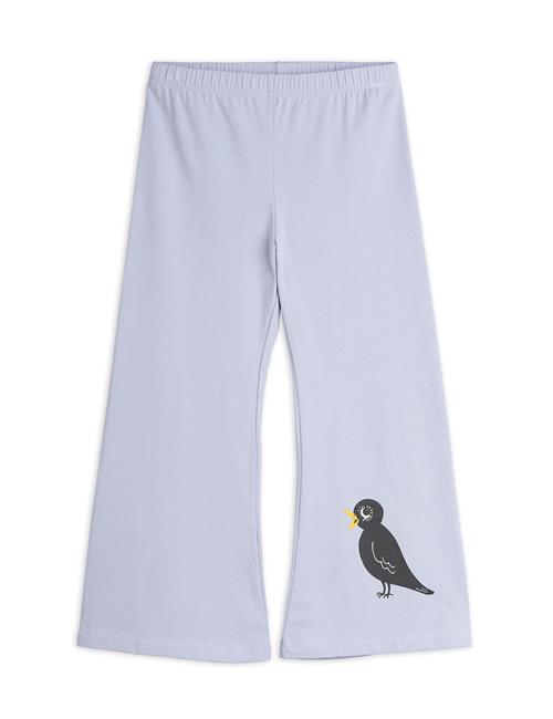 Mini Rodini GOTS Birds Sp Flared Bukser Purple  104/110 cm    104/110 cm  Unisex