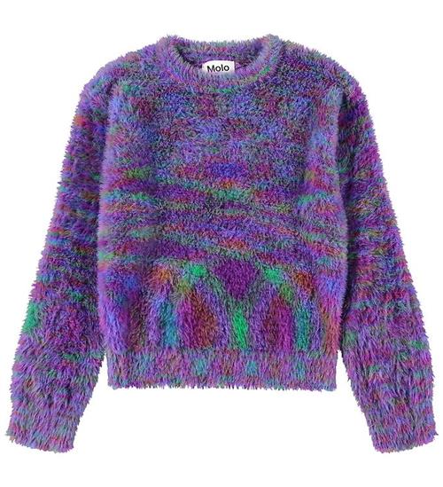 Molo Bluse - Strik - Grada - Purple Mix