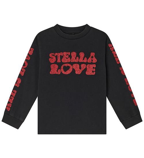 Stella McCartney Kids Bluse - Sort m. Rød