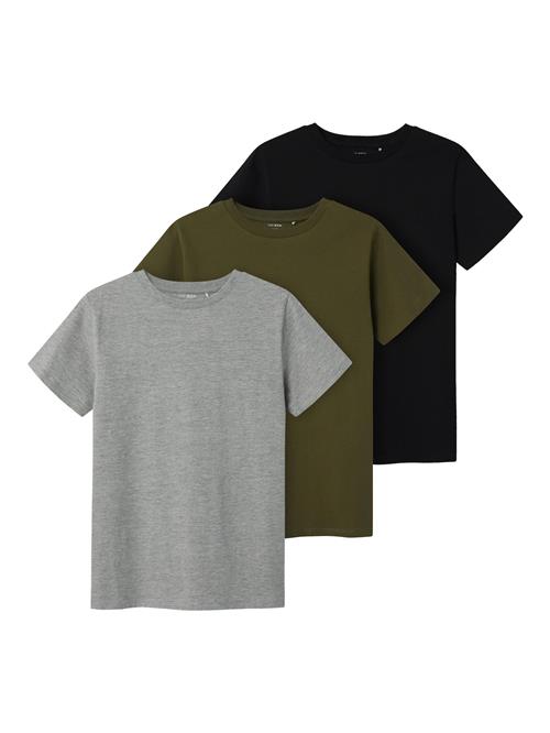 TWO SOON Shirts  grå-meleret / oliven / sort