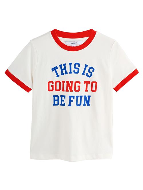 Next Shirts  blå / rød / naturhvid