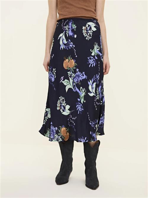 Se Odd Molly Nederdel 'The Prom'  navy / mint / mørkelilla / hvid ved About You