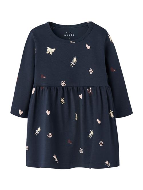 NAME IT Kjole 'NBFVANDORA'  beige / navy / aubergine / pudder