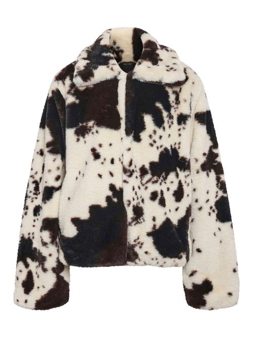 Noisy may Overgangsjakke 'NMEVE'  beige / sort
