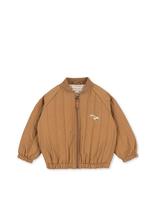 Konges Sløjd Juno Bomberjakke Med Pailletter Tobacco Brown  Juno Sequin Bomber Jacket Tobacco Brown 5-6 Y  Brun  5-6 år  Unisex