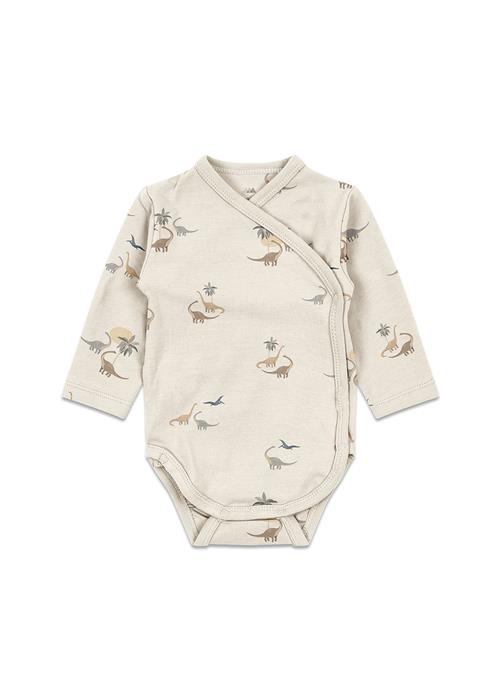 Konges Sløjd Basic Ls Newborn Body Gots Kubi Basic Ls Newborn Body Gots Kubi 0-1 months  Creme  0-1 måneder  mand