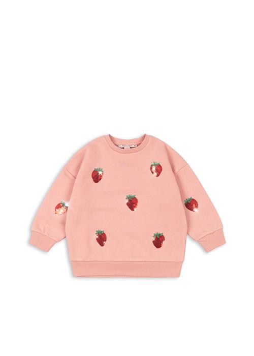Konges Sløjd Lou Sweatshirt Med Pailletter Mellow Rose  Lou Sequin Sweat Shirt Ocs Mellow Rose 5-6 Y  Lyserød  5-6 år  kvinde
