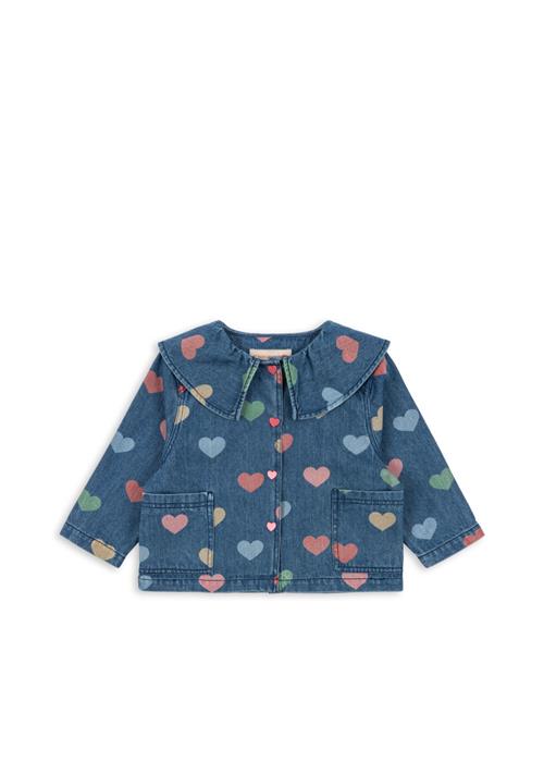 Konges Sløjd Magot Denim-skjorte Bon Coeur Coloré  Magot Denim Shirt Gots Bon Coeur Coloré 18 months  Creme  18 måneder  kvinde