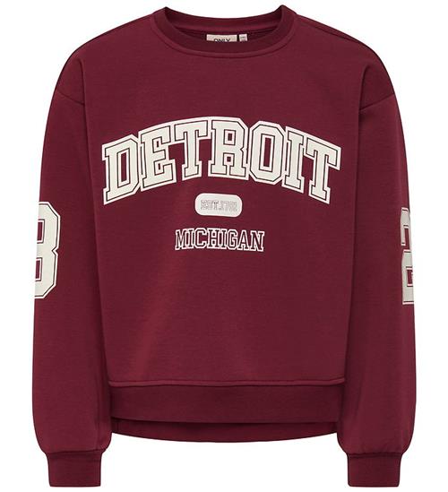 Kids Only Sweatshirt - KogVictory - Cabernet/Detroit/Cloud Dance