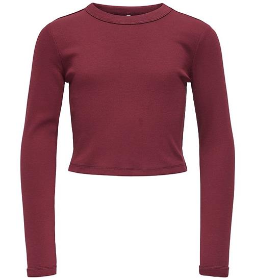 Kids Only Bluse - KogBina - Rib - Cabernet