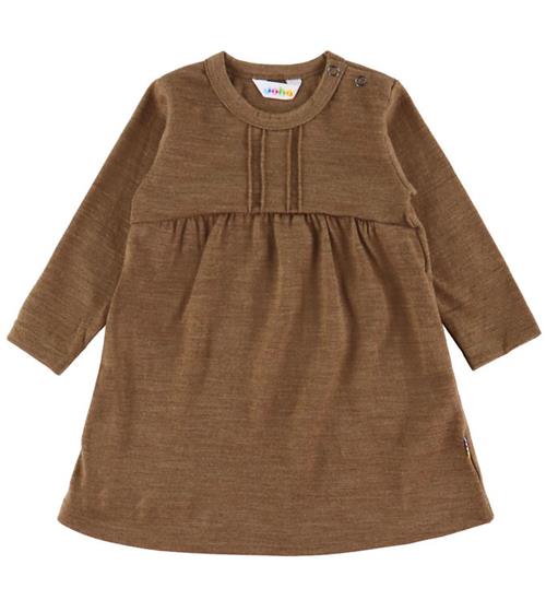 Se Joha Kjole - Uld - Varm Brun ved KidsWorld