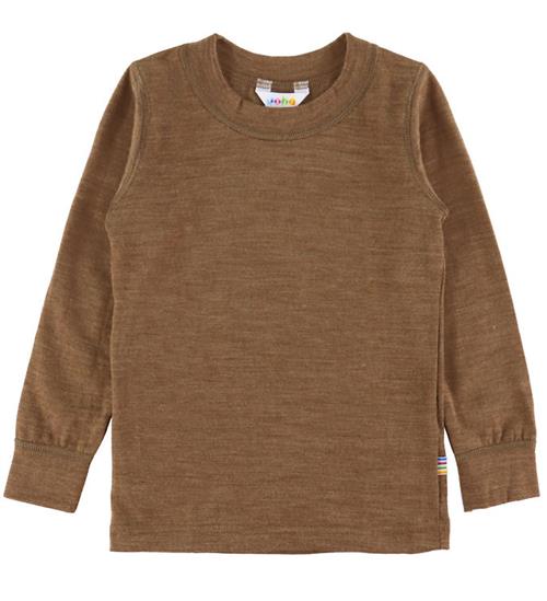 Joha Bluse - Uld - Varm Brun