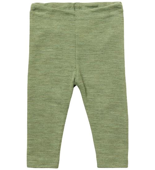 Engel Leggings - Uld - Sage Green Melange