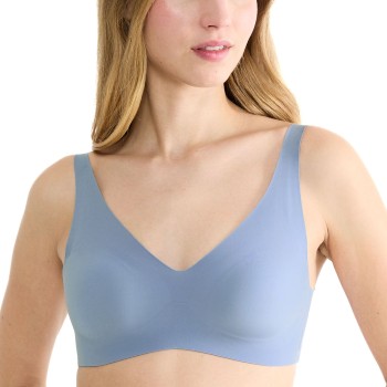 Sloggi Bh Zero Feel 2 0 Soft Bra Isblå Medium Dame