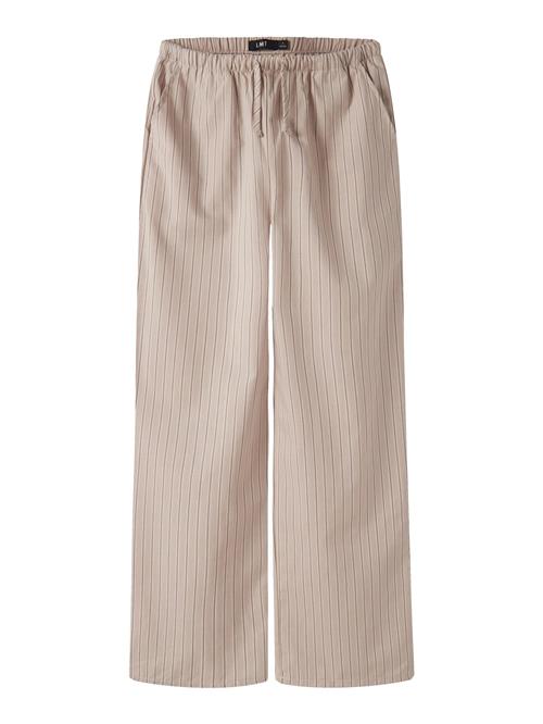 NAME IT Bukser  mørkebeige / brun / offwhite