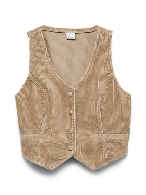 VERO MODA Vest 'VMSHELLY'  beige