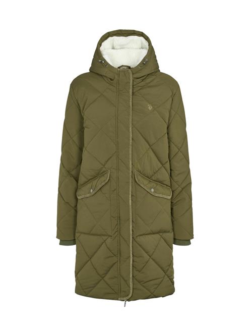 U.S. POLO ASSN. Vinterfrakke 'Karma'  oliven