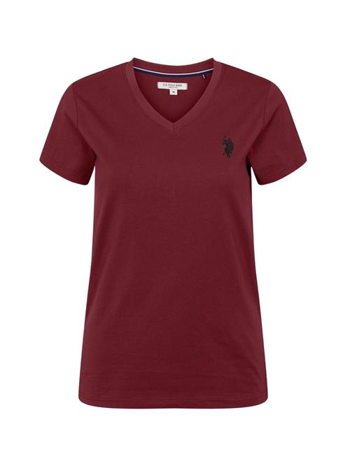 U.S. POLO ASSN. Shirts  mørkerød / sort