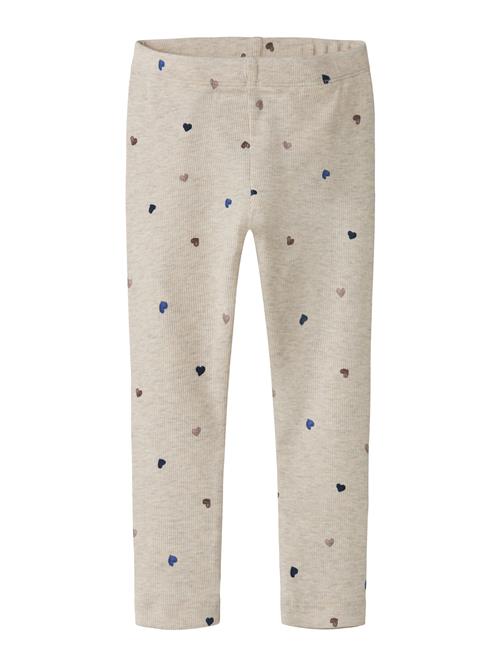 NAME IT Leggings 'NMFNUTTI'  kit / blå / mørkeblå / brun