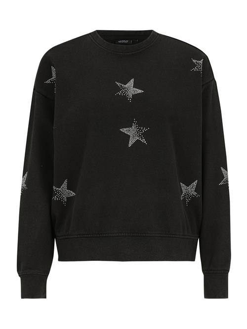 Only Petite Sweatshirt 'ONLINDA'  sort / sølv