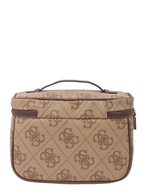 GUESS Kosmetiktaske 'BERTA'  brun / lysebrun