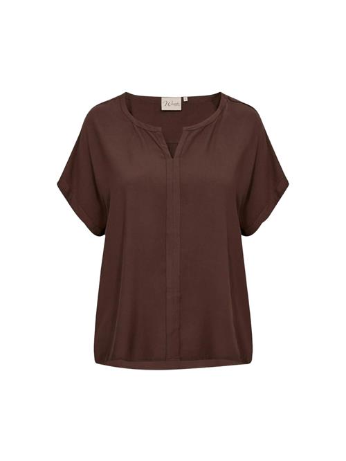 Wasabi Concept Bluse 'Sia'  mørkebrun