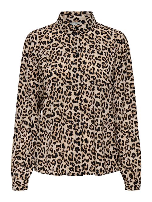 JDY Bluse 'JDYBROOKE'  greige / stone / sort