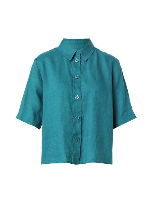 UNITED COLORS OF BENETTON Bluse  mørkegrøn