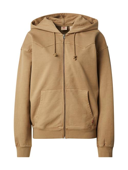 LEVI'S ® Sweatjakke 'LOWELL'  lysebrun