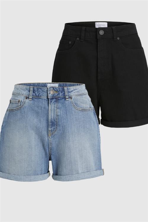 2 stk. Originale Performance Denim Shorts - - Default Title - TeeShoppen