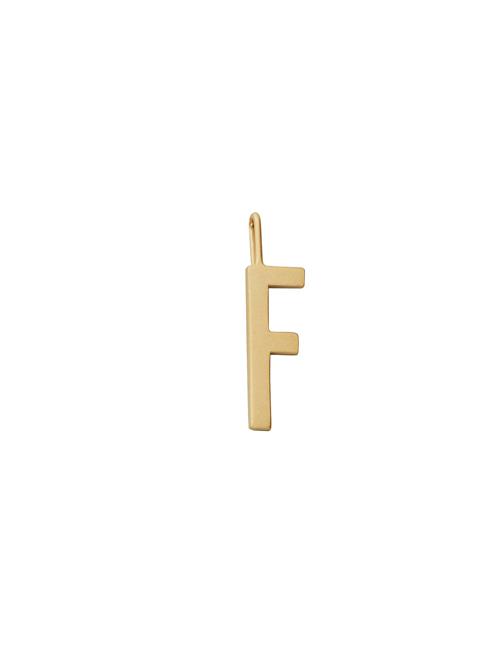 Letter For Initial Necklace A-Z Design Letters Gold