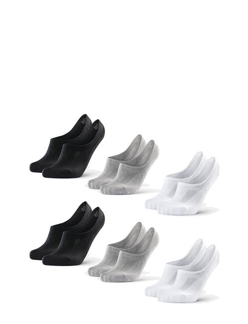 No-Show Cotton Socks 6-Pack Danish Endurance Patterned