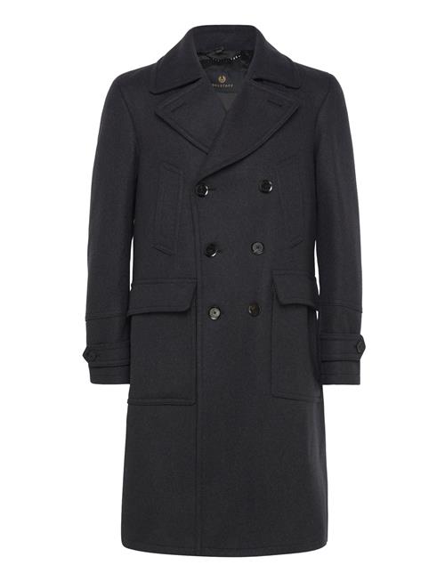 Milford Coat Ink Blue Belstaff Black
