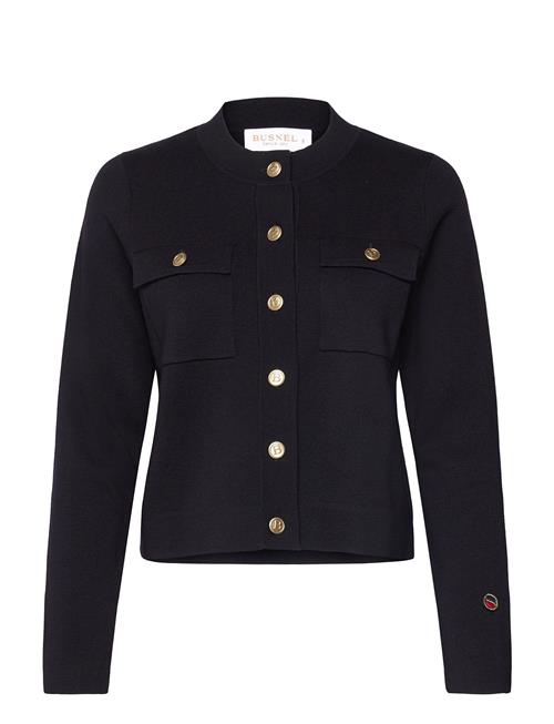 Allie Solid Cardigan BUSNEL Navy